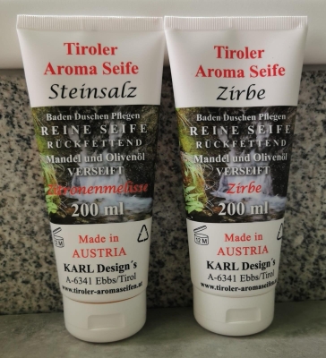 Flüssige Aroma Seife "Zirbe"